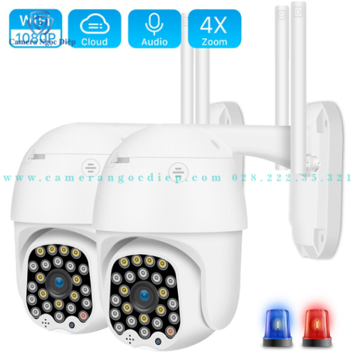 Siêu camera chống nước xoay yoosee 23 led model ptz