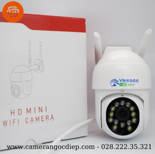 Camera Yoosee PTZ mini 14 Led chống nước 3