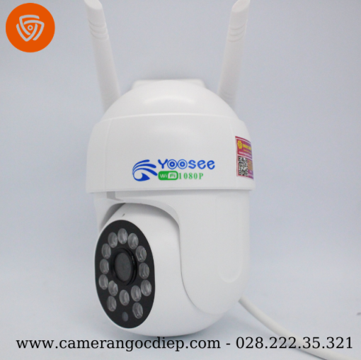 Camera Yoosee PTZ mini 14 Led chống nước 6