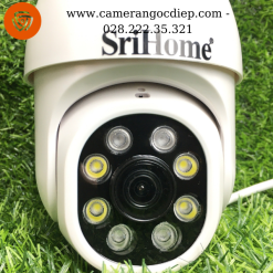 Camera Sirihome PTZ mini NGOÀI TRỜI XOAY 360 ĐỘ 1
