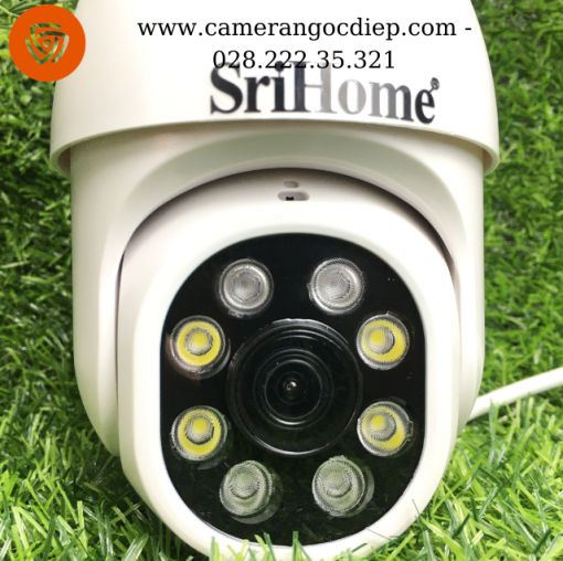 Camera Sirihome PTZ mini NGOÀI TRỜI XOAY 360 ĐỘ 1
