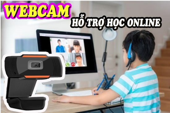 Webcam máy tính học Zoom online