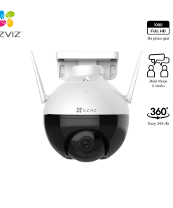 Camera Ezviz C8W 4MP hình ảnh siêu nét, xoay 360 độ