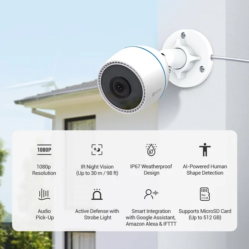 Tính năng camera giám sát qua diện thoại