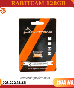 Thẻ nhớ chính hãng RABITCAM tốc độ cao 128GB chuẩn 80Mb/s -Bảo hành 5 năm