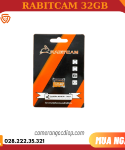 Thẻ nhớ chính hãng RABITCAM tốc độ cao 32GB chuẩn 80Mb/s -Bảo hành 5 năm