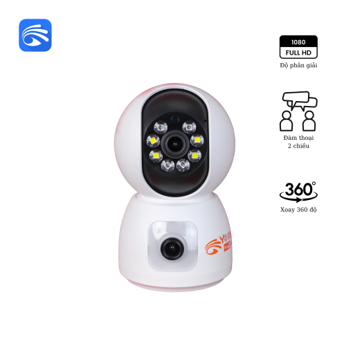 camera yoosee T2T-8L-8.0-PRO 2 mắt trong nhà