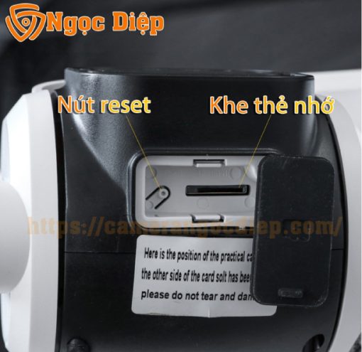 Camera Rabitcam IQ2 2 mắt Xoay 2 Hướng Thế hệ mới- CỰC KỲ RÕ NÉt