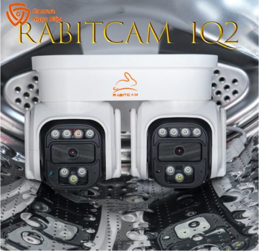 Camera Rabitcam IQ2 2 mắt Xoay 2 Hướng Thế hệ mới- CỰC KỲ RÕ NÉt