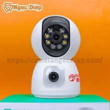 camera yoosee 2 mắt 8led 6mpx