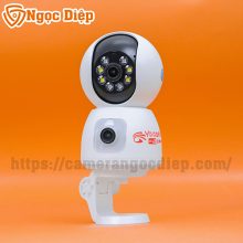 camera yoosee 2 mắt 8led 6mpx