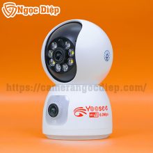 camera yoosee 2 mắt 8led 6mpx