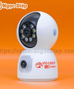 camera yoosee 2 mắt 8led 6mpx