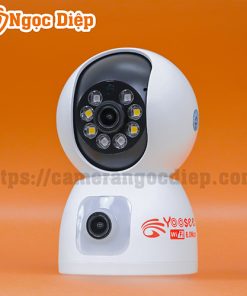 camera yoosee 2 mắt 8led 6mpx