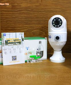 Camera yoosee Chui Bóng đèn 6.0mpx 2 mắt A10