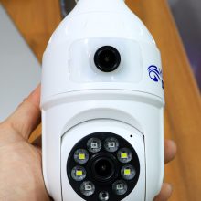 Camera yoosee Chui Bóng đèn 6.0mpx 2 mắt A10