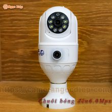 Camera yoosee Chui Bóng đèn 6.0mpx 2 mắt A10