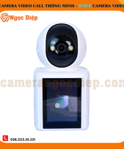 CAMERA WIFI VIDEO CALL - CÓ MÀN HÌNH LED 2.8 INCH - XOAY 360 ĐỘ - XEM ĐÊM CÓ MÀU - GỌI ĐIỆN NHƯ MỘT CHIẾC ĐIỆN THOẠI