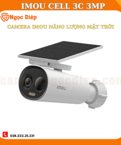 Camera iMOU Cell 3C 3MP Ngoài Trời Dùng Pin - Solar, Đàm Thoại 2 Chiều - Chống Nước Ngoài Trời IP66