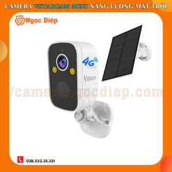 Camera Vstarcam Mini Năng Lượng Mặt Trời - Nhỏ gọn tiện lợi - Ghi Hình Chuyển Động - Pin Trâu Sài 5000mAh