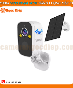 Camera Vstarcam Mini Năng Lượng Mặt Trời - Nhỏ gọn tiện lợi - Ghi Hình Chuyển Động - Pin Trâu Sài 5000mAh