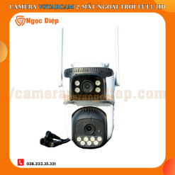Camera Vstarcam 2 Mắt Ngoài Trời - Chất Lượng Điểm Ảnh FULL HD - Đàm Thoại 2 Chiều - Chống Nước Kháng Bụi
