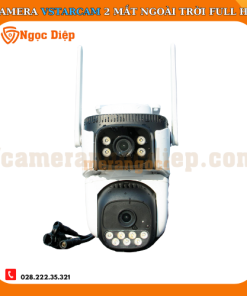 Camera Vstarcam 2 Mắt Ngoài Trời - Chất Lượng Điểm Ảnh FULL HD - Đàm Thoại 2 Chiều - Chống Nước Kháng Bụi