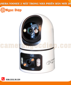 Camera Yoosee 2 mắt trong nhà thiết kế mới 2025 - Đàm thoại 2 chiều to hơn - Góc quay rộng và điểm ảnh phân giải cao - Tặng thẻ nhớ chuyên dụng 64GB