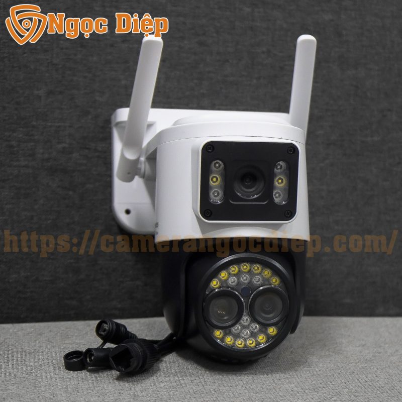 Camera yoosee 2 mắt kép 6Mpx Zoom x6