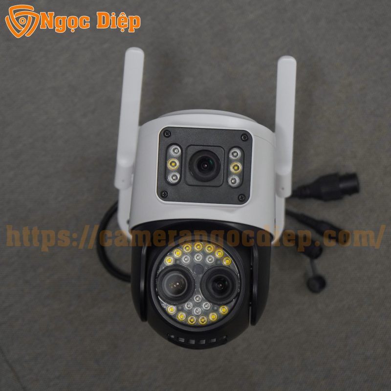 Camera yoosee 2 mắt kép 6Mpx Zoom x6
