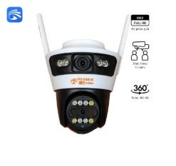 Camera Yoosee T2T-QPT609 2 mắt kép Khủng long 8Mpx- Mẫu mã mới nhất