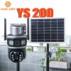 Camera năng lượng mặt trời Dùng SIM 4G 2 mắt YS-200