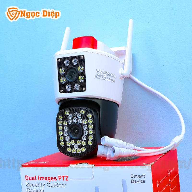 Camera YooSee 2 Mắt 40 LED 18MPX