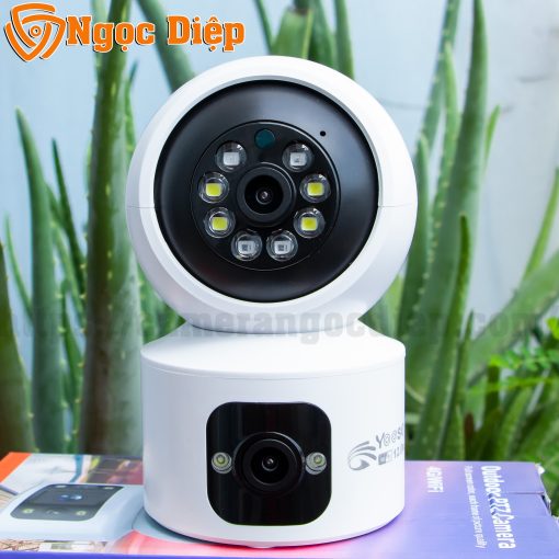 Camera YooSee Q84 2 Mắt Kép Trong Nhà 12MPX