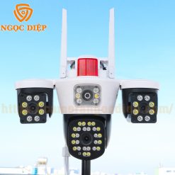 Siêu Camera Ngoài Trời Yoosee 3 Mắt Kép W-Q48 "Máy Bay" 26MPX
