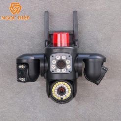 Siêu Camera Ngoài Trời Yoosee 3 Mắt Kép F-56JD-20MPX (Đen)