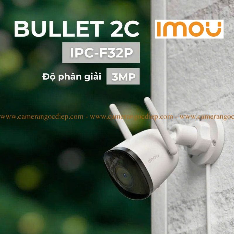 Camera Wifi Ngoài Trời IMOU IPC-F32P 3MP