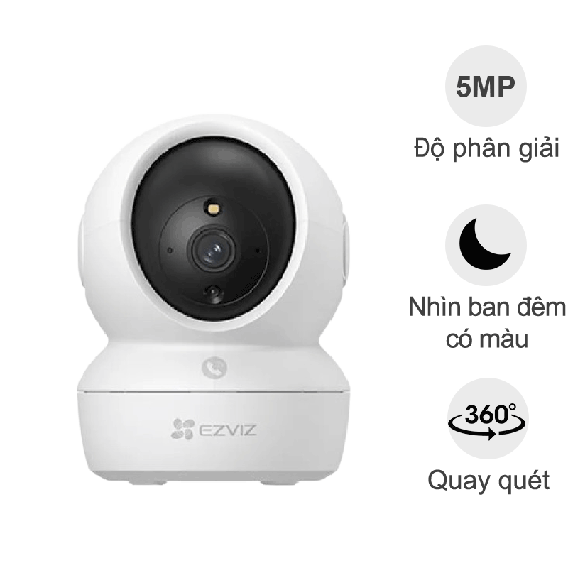 Camera EZVIZ H6c Pro 5MP LED - Phiên Bản Cao Cấp