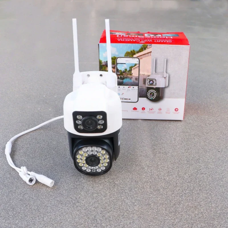Camera Yoosee 2 Mắt Ngoài Trời 34 LED