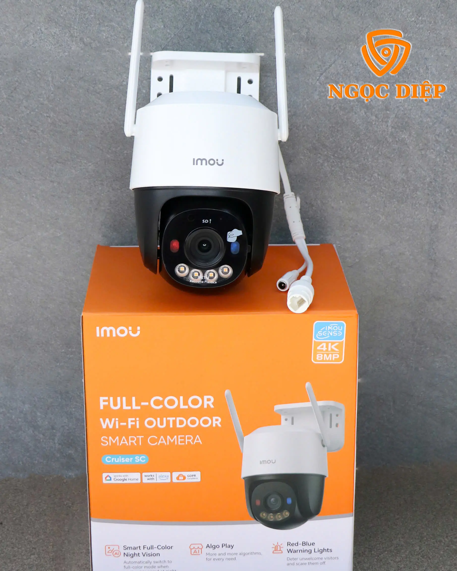 Camera An Ninh 4K: Xu Hướng Được Ưa Chuộng Nhất Năm 2025 6 Thông số kỹ thuật nổi bật của Camera IMOU IPC-K7FP-8V0N