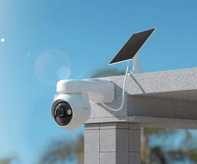 camera giám sát ngoài trời nang lượng mặt trời