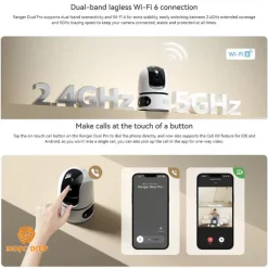 Camera An Ninh 9 Camera IMOU WiFi 2 ống kính