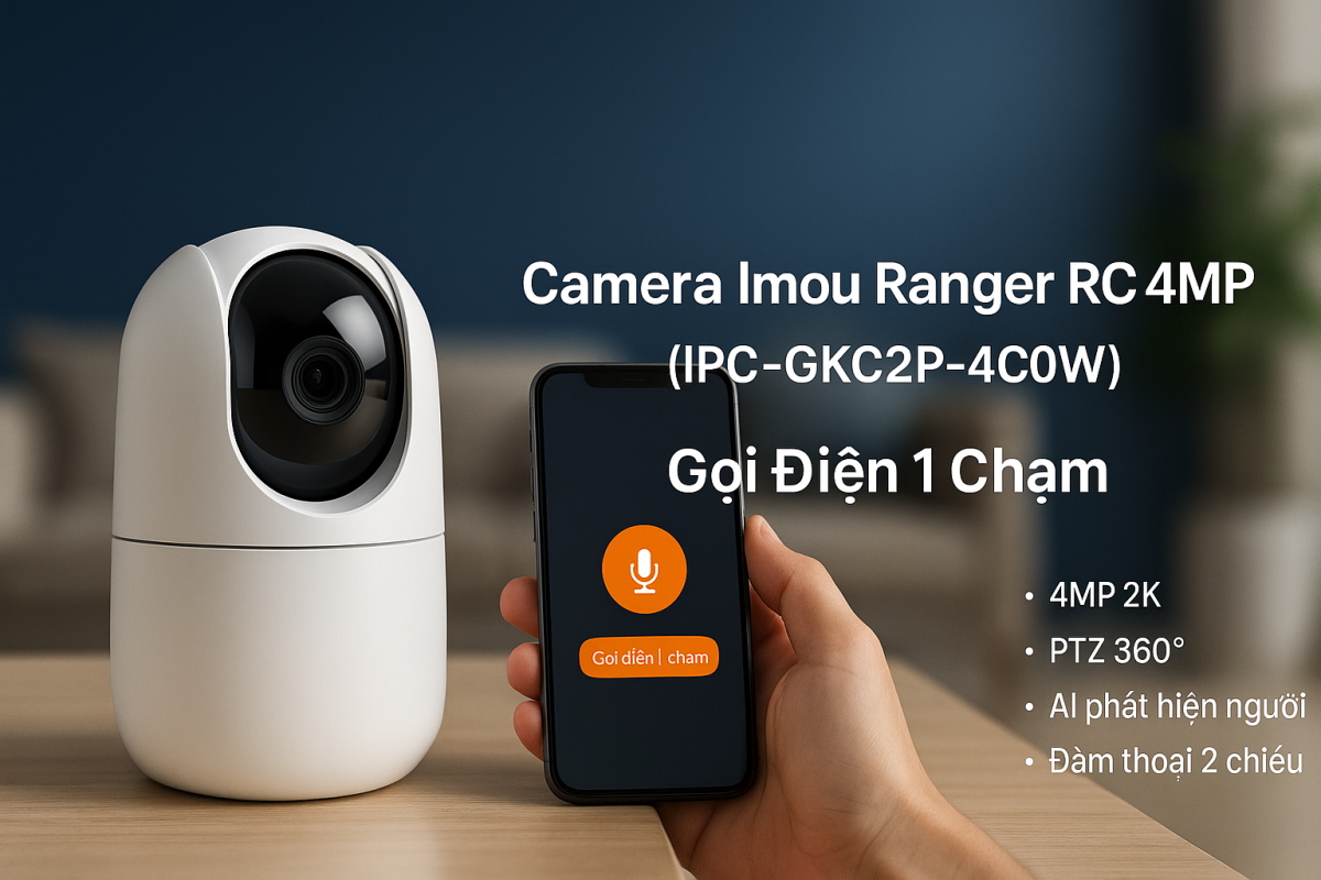 Camera Imou Ranger RC 4MP IPC-GK2CP-4C0W