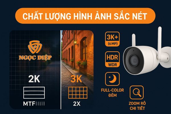 Chất lượng hình ảnh sắc nét