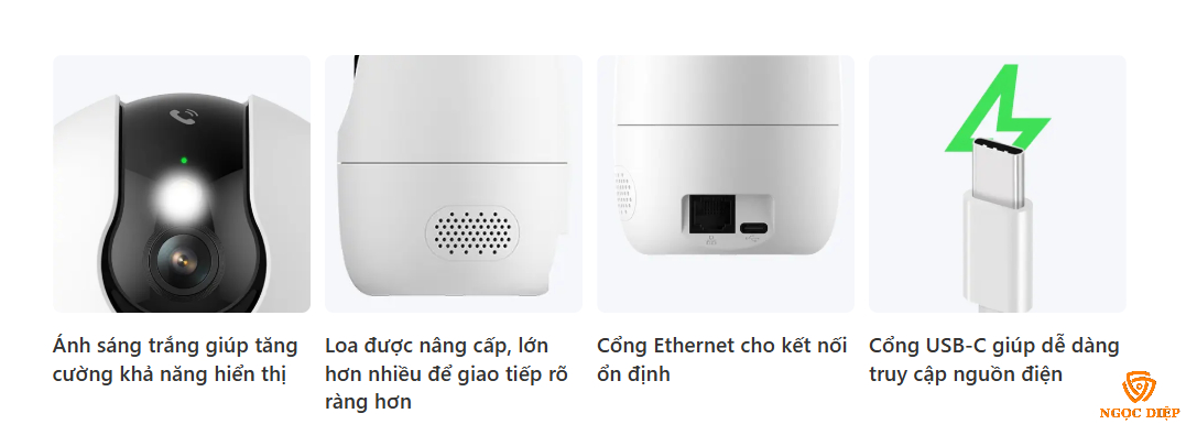 Camera WiFi IMOU Ranger 2 Pro 5MP (3K) IPC-S2EP-5R1S 1 Kết nối WiFi mạnh mẽ & ổn định