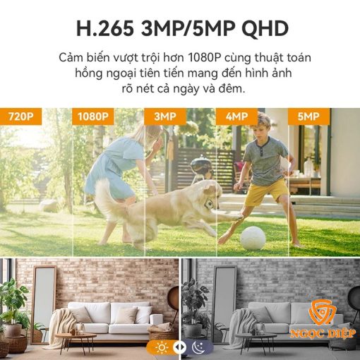 Camera WiFi IMOU Ranger 2 Pro 5MP (3K) IPC-S2EP-5R1S