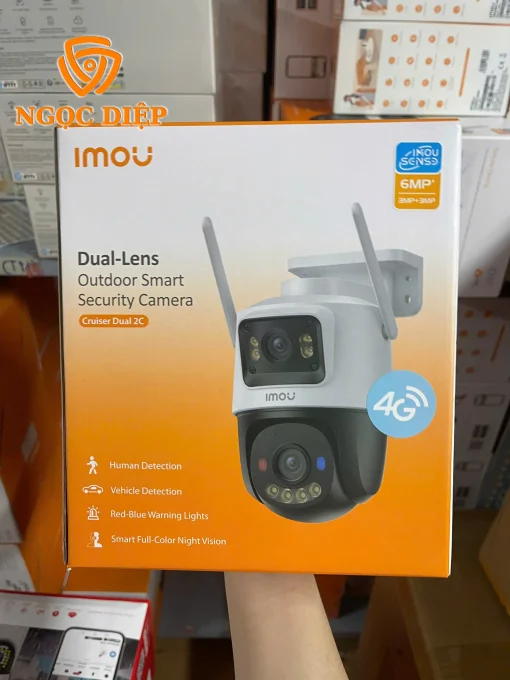 Chi tiết tính năng của Camera SIM 4G ngoài trời 2 mắt Imou