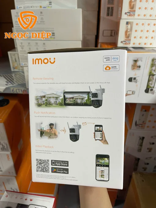 Chi tiết tính năng của Camera SIM 4G ngoài trời 2 mắt Imou