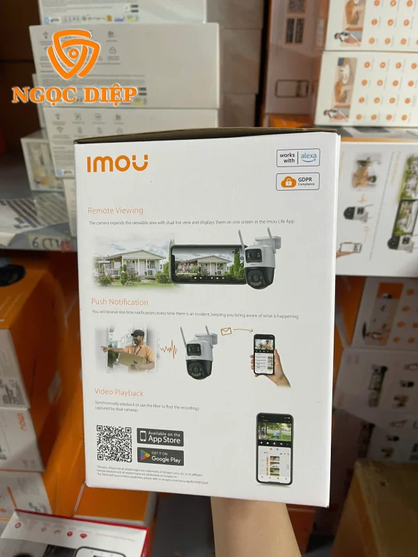 Chi tiết tính năng của Camera SIM 4G ngoài trời 2 mắt Imou
