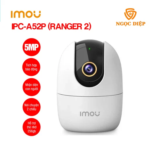 Camera WiFi quay quét 5MP IMOU IPC-A52P-PRO (Ranger 2 Pro)